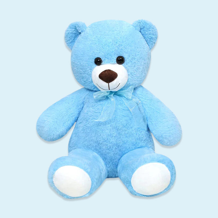 chubbyjoy   Teddy Bear with Ribbon Tie  Blue