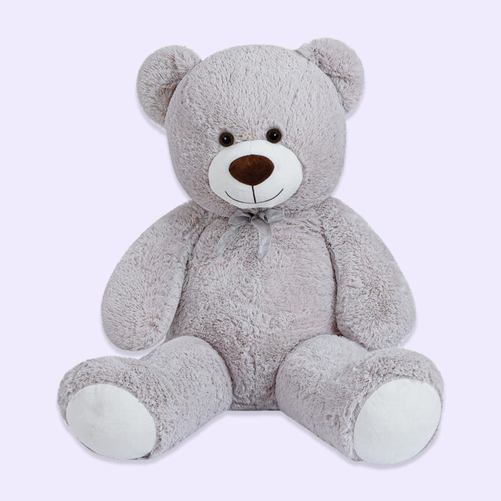 chubbyjoy   Teddy Bear with Ribbon Tie Grey