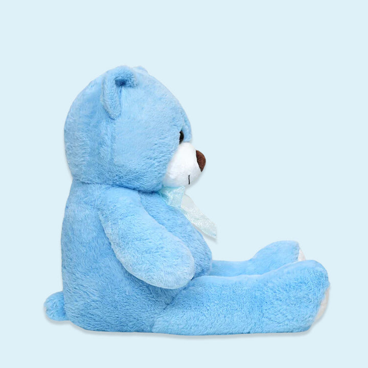 chubbyjoy   Teddy Bear with Ribbon Tie  Blue