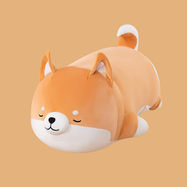 chubbyjoy Plush Shiba Inu Toy Pillow Stuffed Animal Dog Ankita Plush Pillow Toy