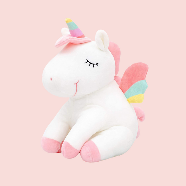 chubbyjoy Stuffed Animal Unicorn  Plush Toys Sitting Unicorn