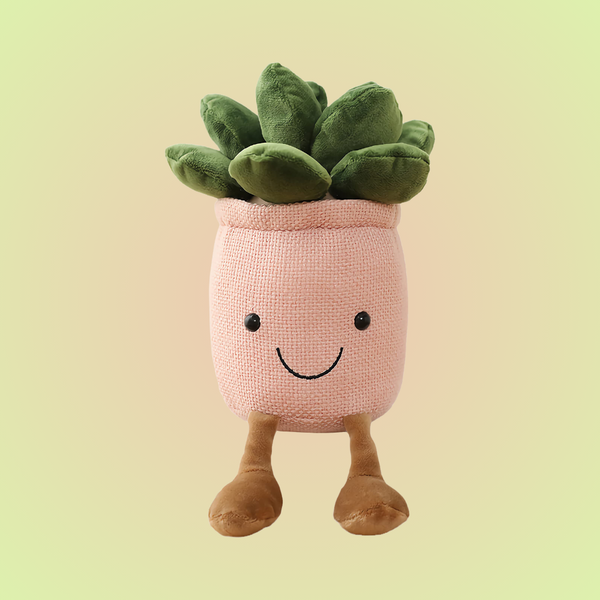 chubbyjoy Plush Toy Stuffed Plants 10‘’  Multicolor Succulent