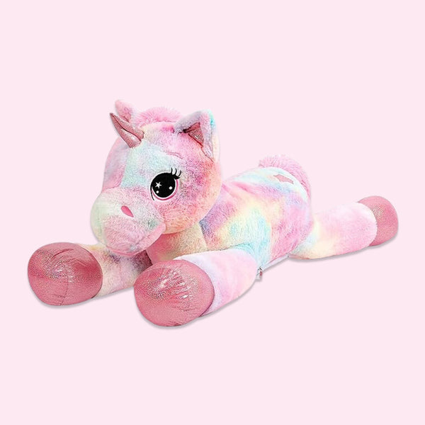 chubbyjoy Stuffed Animals Plush Toy Multicolored  Unicorn  Pink