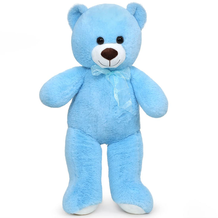 chubbyjoy   Teddy Bear with Ribbon Tie  Blue